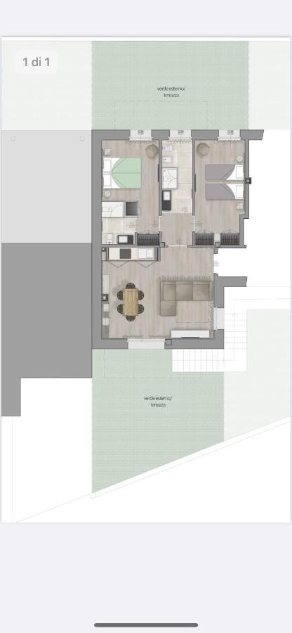 פינזולו Rosensuite La Residenza Del Rosengarten מראה חיצוני תמונה